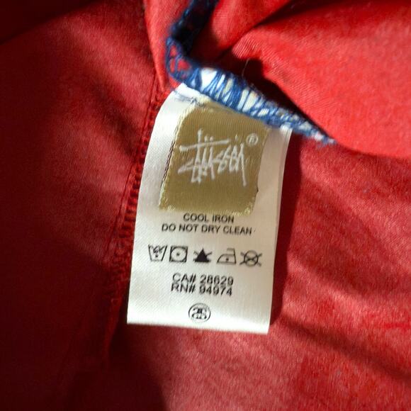 Stussy 2015 Colorblock Pullover Windbreaker Men’s S - Skater Streetwear Preppy - Picture 5 of 16